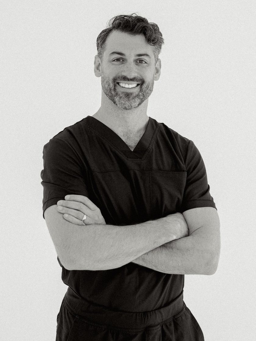 Dr. Benjamin Subtelny in surgical scrubs